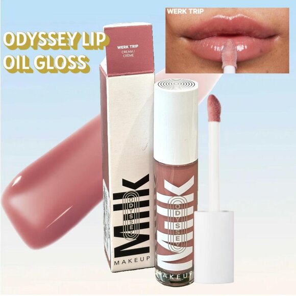 Milk Makeup Odyssey Lip Oil Gloss Creme ~ WERK TRIP (Dusty Rose) 6.5ml NIB - Picture 1 of 12